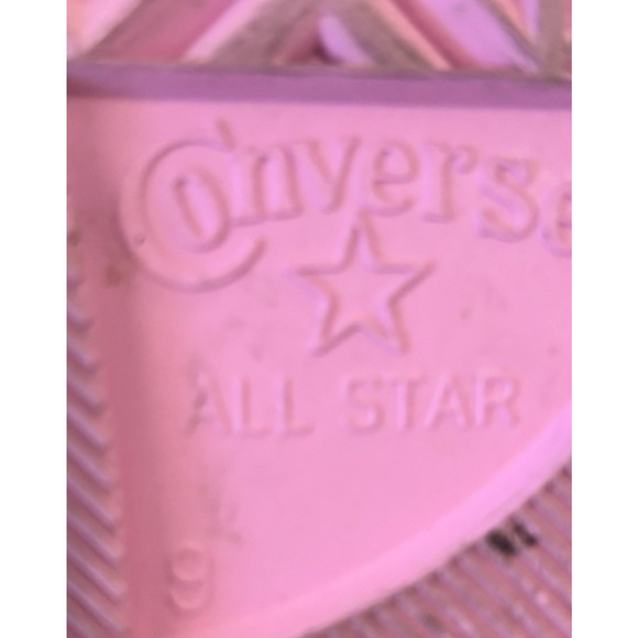 Converse Chuck Taylor Crochet‎ Knit Platform Sneakers Women’s 9 Low Top Festival - Picture 10 of 10